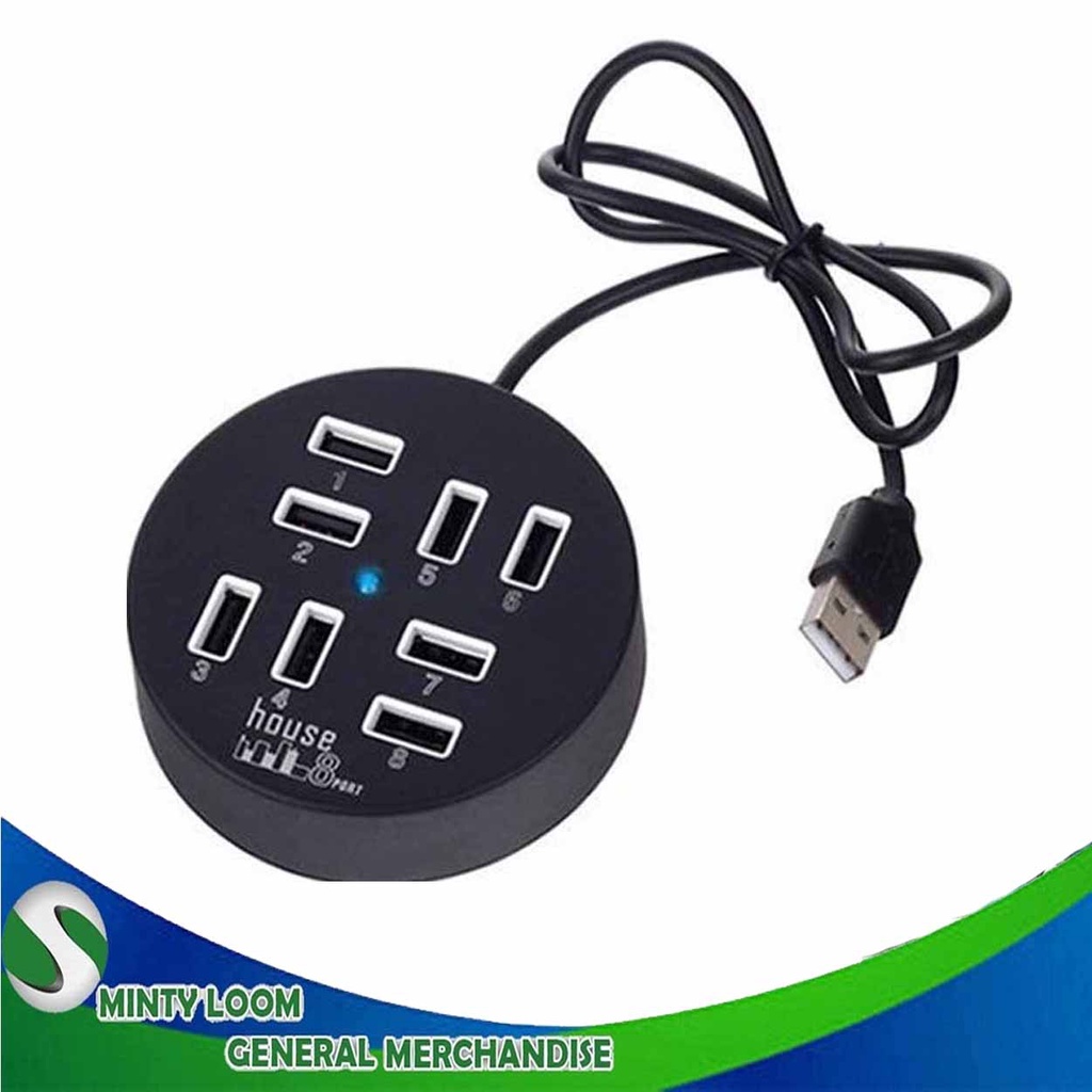 8 Port High Speed USB Hub Controller 1TB BPS | Shopee Philippines