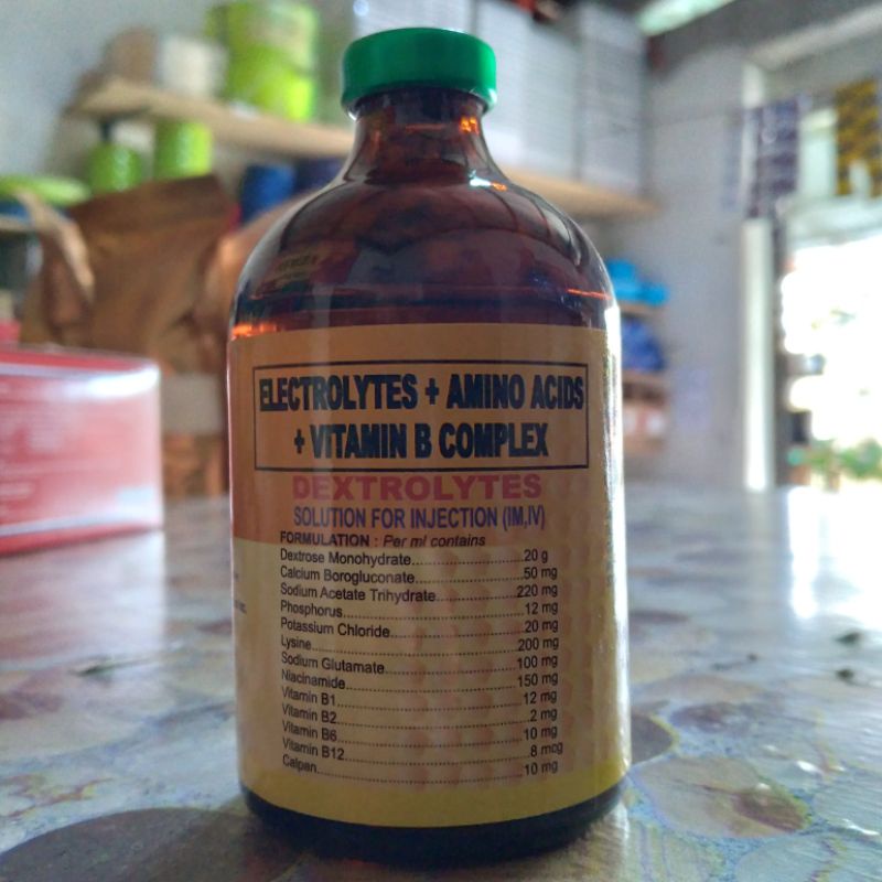 DEXTROLYTES 100ML (ELECTROLYTES + AMINO ACIDS + VITAMIN B COMPLEX