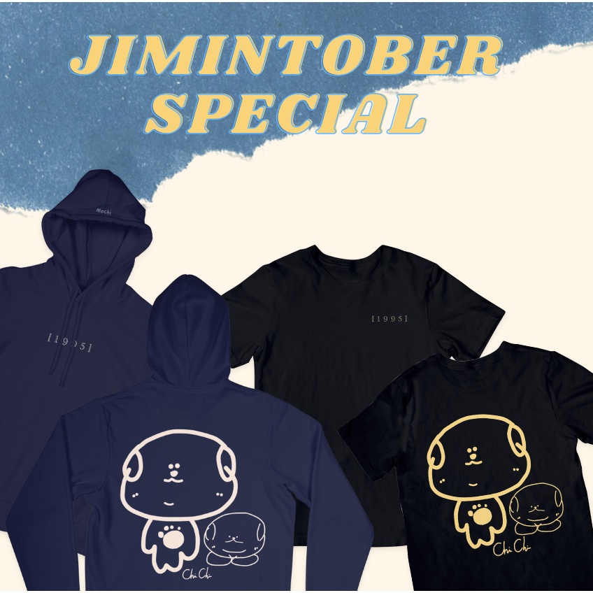 Mochi Hoodie (Jimin BTS fanmade merch) Shopee Philippines