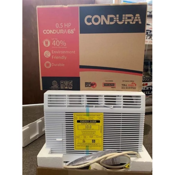 CONDURA 0.5HP to 1HP( Manual w/ Timer)WINDOW TYPE AIRCON Shopee