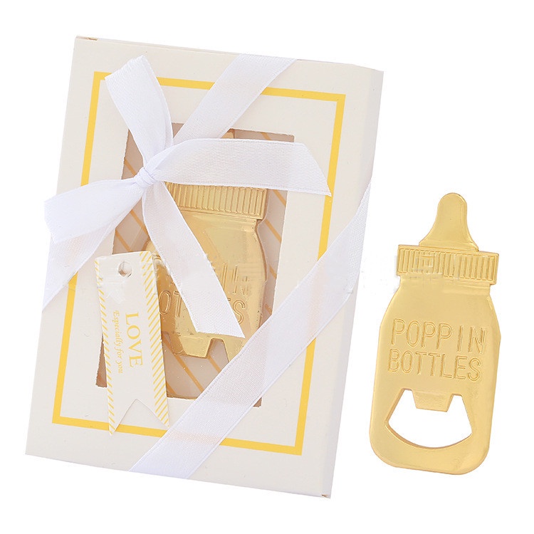 Baby Feeding Bottle Opener Christening Souvenir Baptism First Birthday