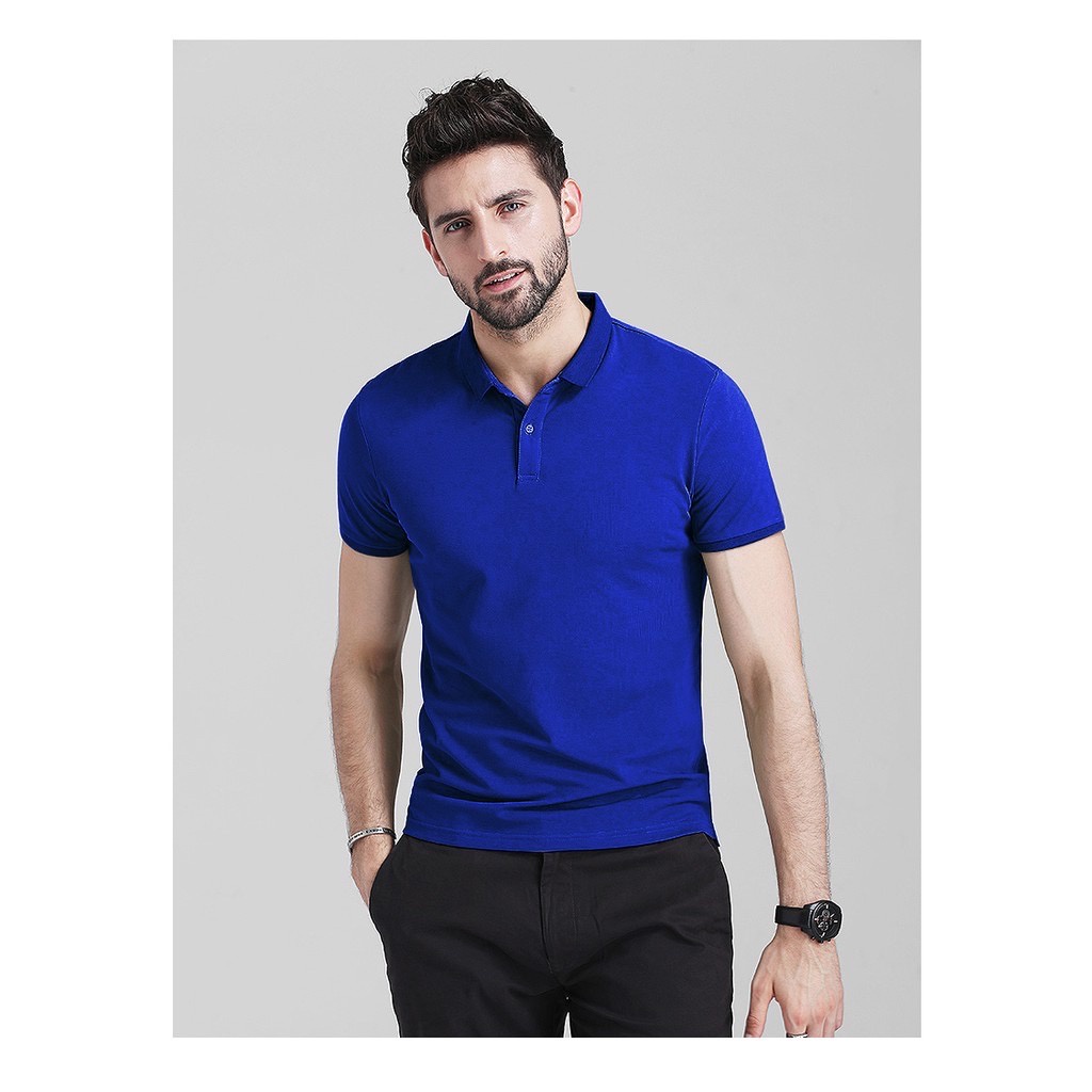 SIMPLE Men's drifit t shirt Unisex Quality korea fashion ROYAL BLUE ...