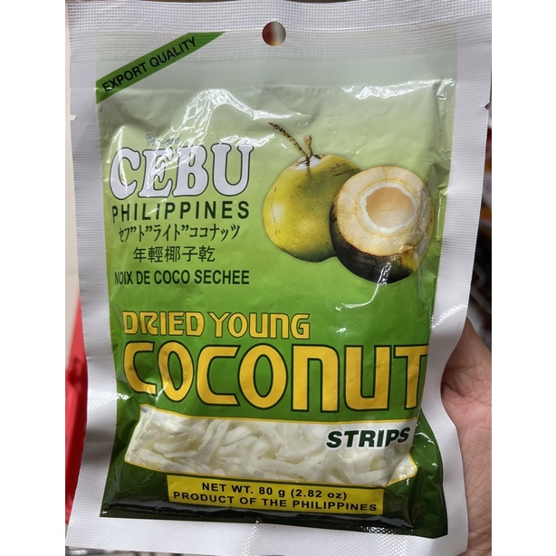 Profood Dried Young Coconut Strips 80 grams Shopee Philippines