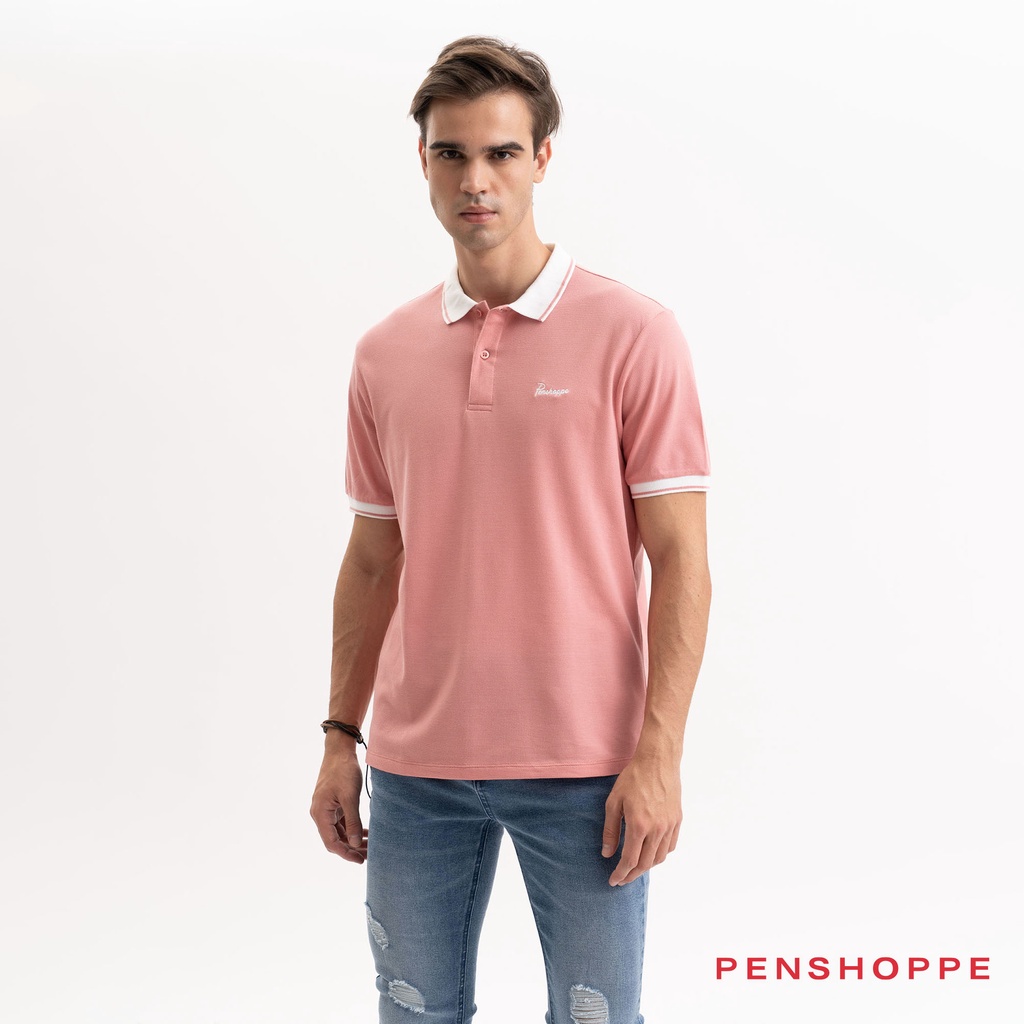 Penshoppe pink polo sale