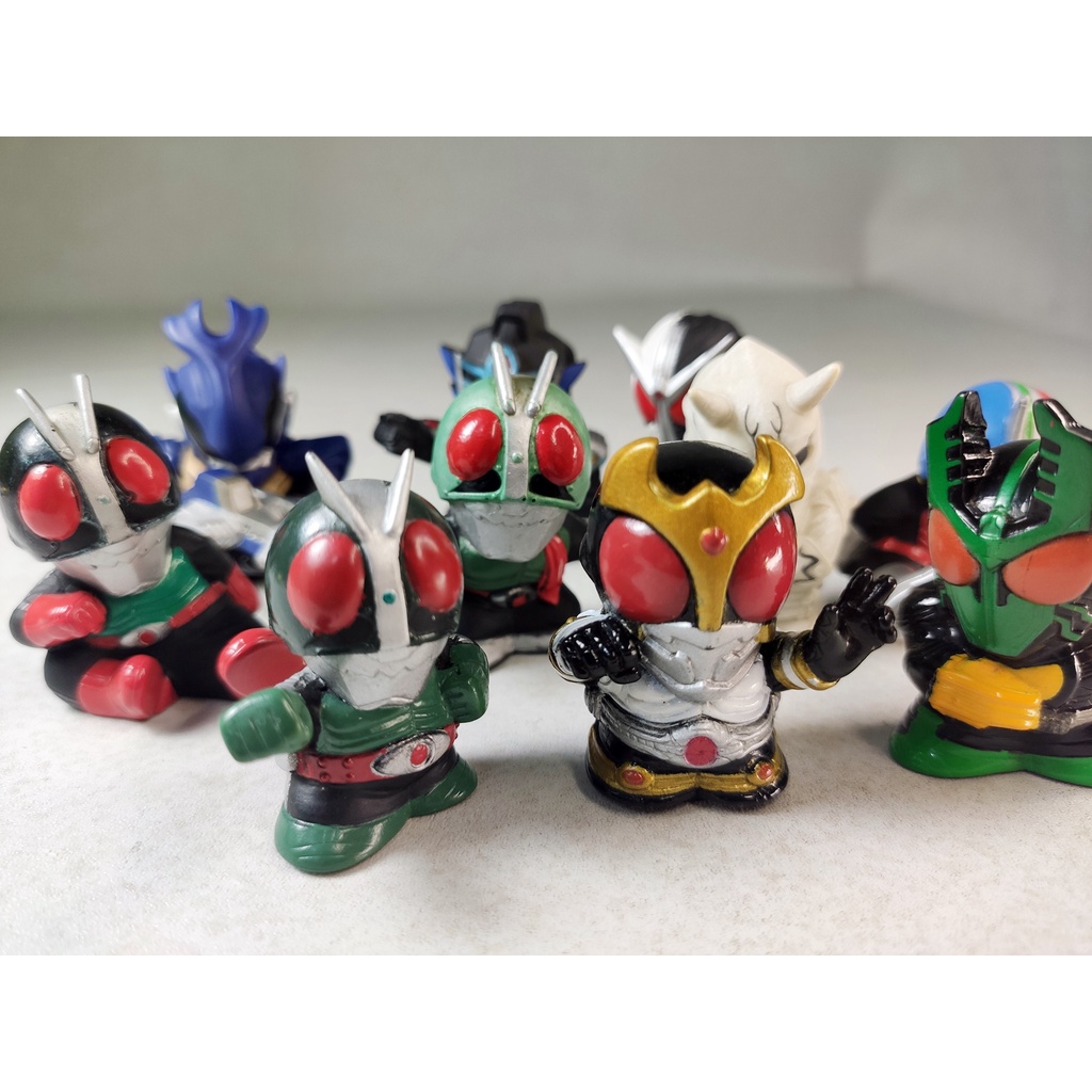 MINI KAMEN RIDER CHIBI KIDS TOY FIGURE FINGER PUPPET (JAPAN) | Shopee ...