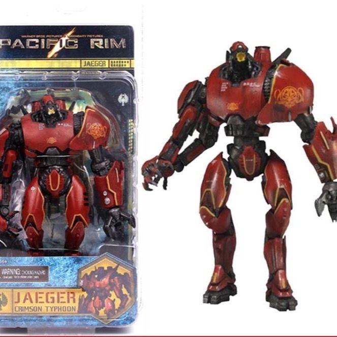 NECA Pacific Rim Mecha Storm Red Revenge Dangerous Wanderer Urika ...