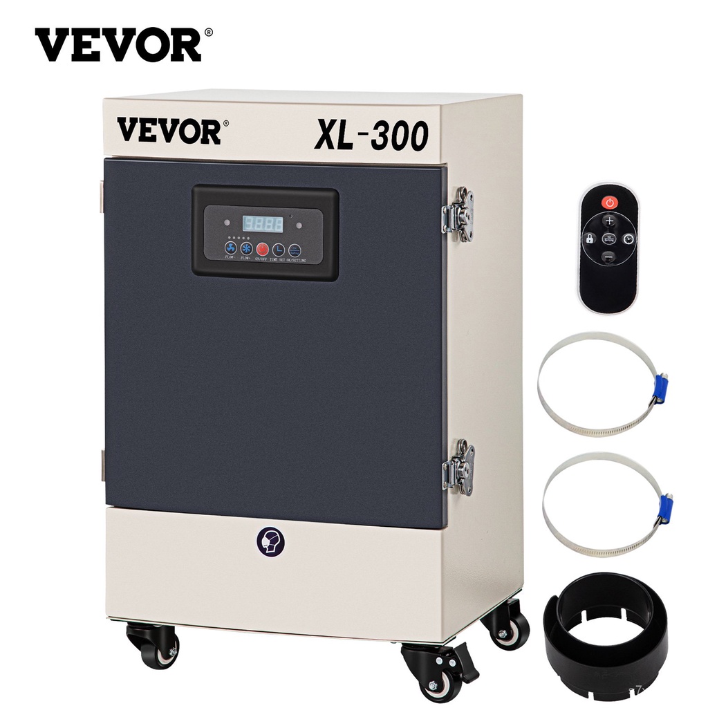 VEVOR XL300 Fume Extractor 330W Pure Air Purifier 6 Stage Filters 5