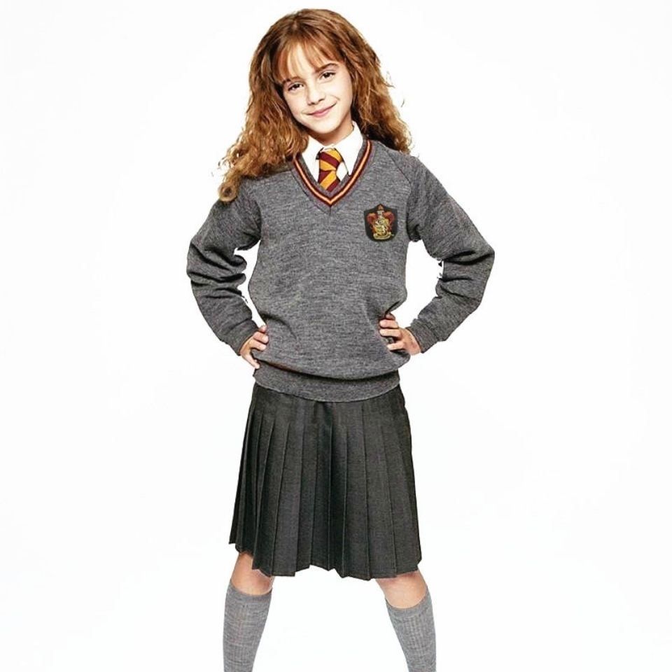 School Uniform Hemin Pleated Skirt Preppy Male Female Student Suit ...