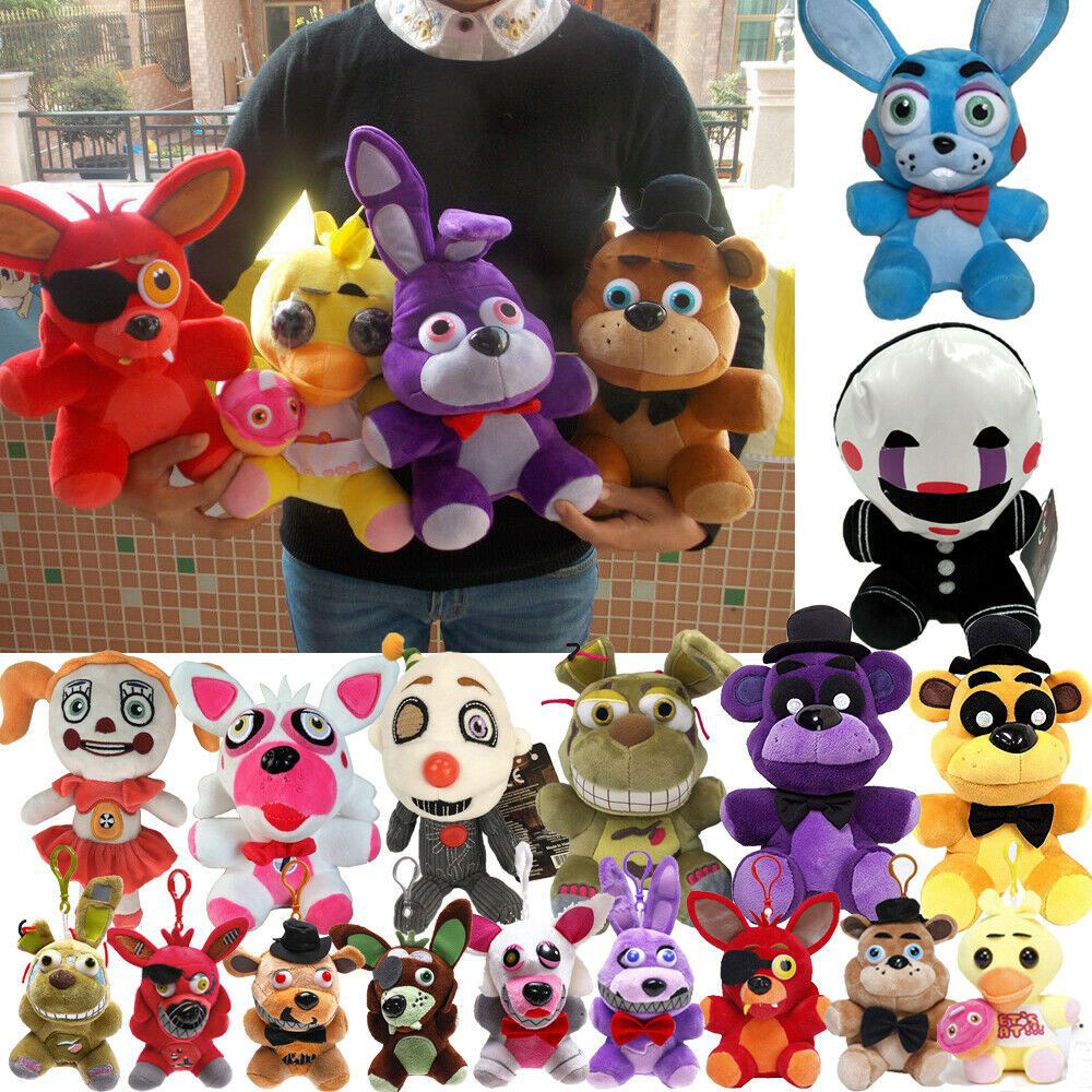 25cm Golden Freddy Foxy, Bonnie Chica, Sister Location Fnaf Plush Shopee  Five Nights At Freddys FNAF From Pkjg012, $48.18