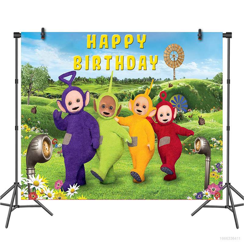 Jason Teletubbies Birthday theme party baby bath props decoration ...