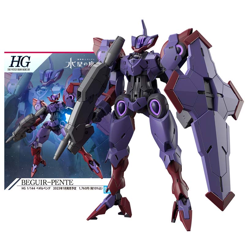 Bandai Original Gundam Model Kit Anime Figure HG Witch From Mercury ...