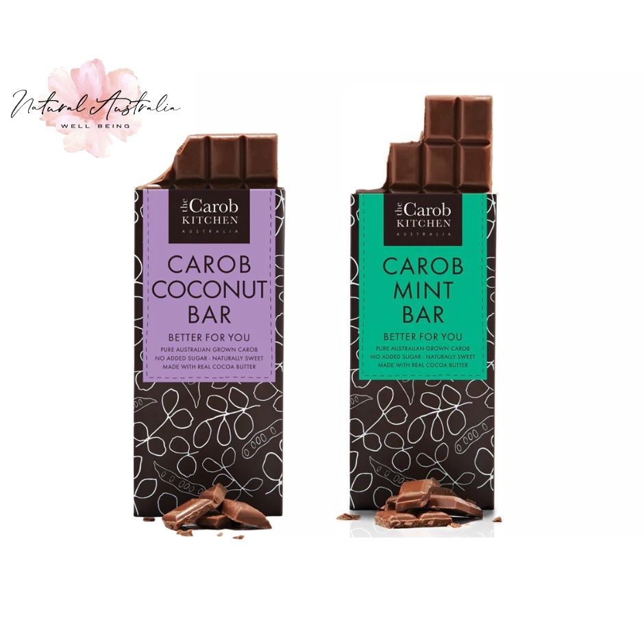 Carob Kitchen Mint Coconut Bar 80g Chocolate Shopee Philippines