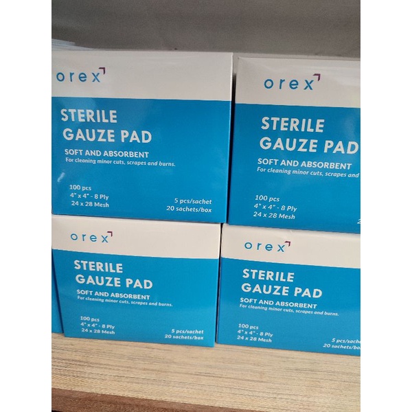 Gauze pad (1 box-100 pcs) | Shopee Philippines