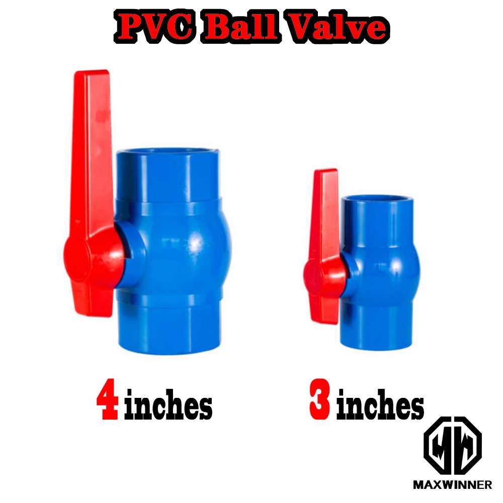 4 inch pvc ball deals valve for sale