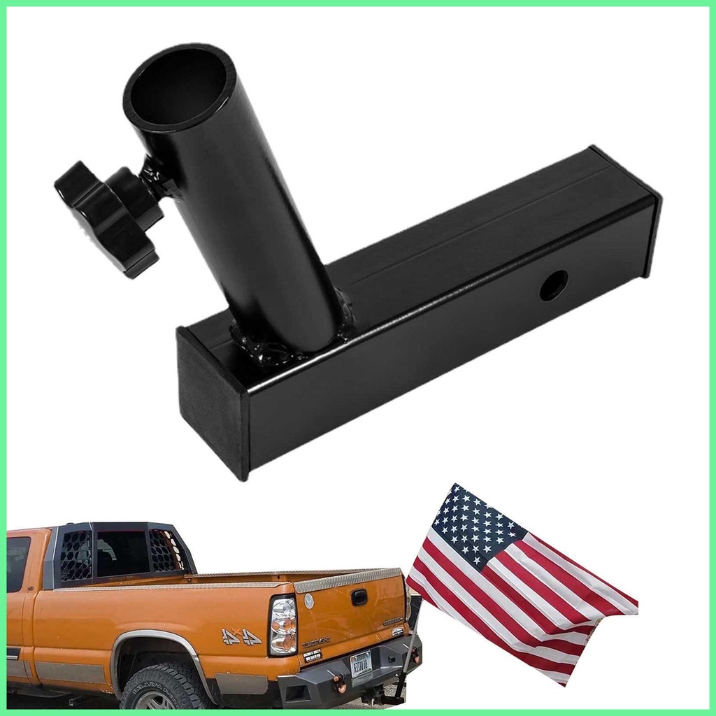 Truck Flag Pole Mount Flags with Poles and Mount Hitch Mount Flagpole