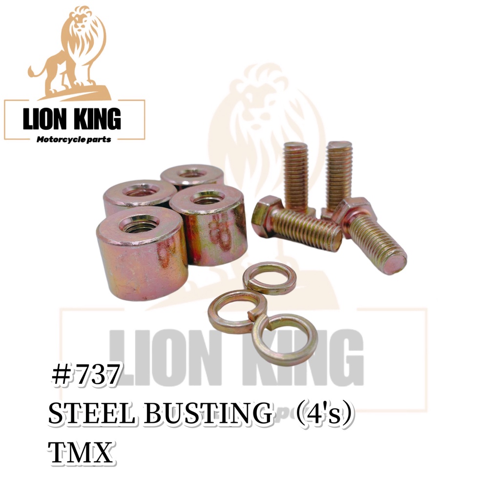 TMX REAR HUB BUSHING STEEL WITH BOLT MOTORCYCLE | Shopee Philippines
