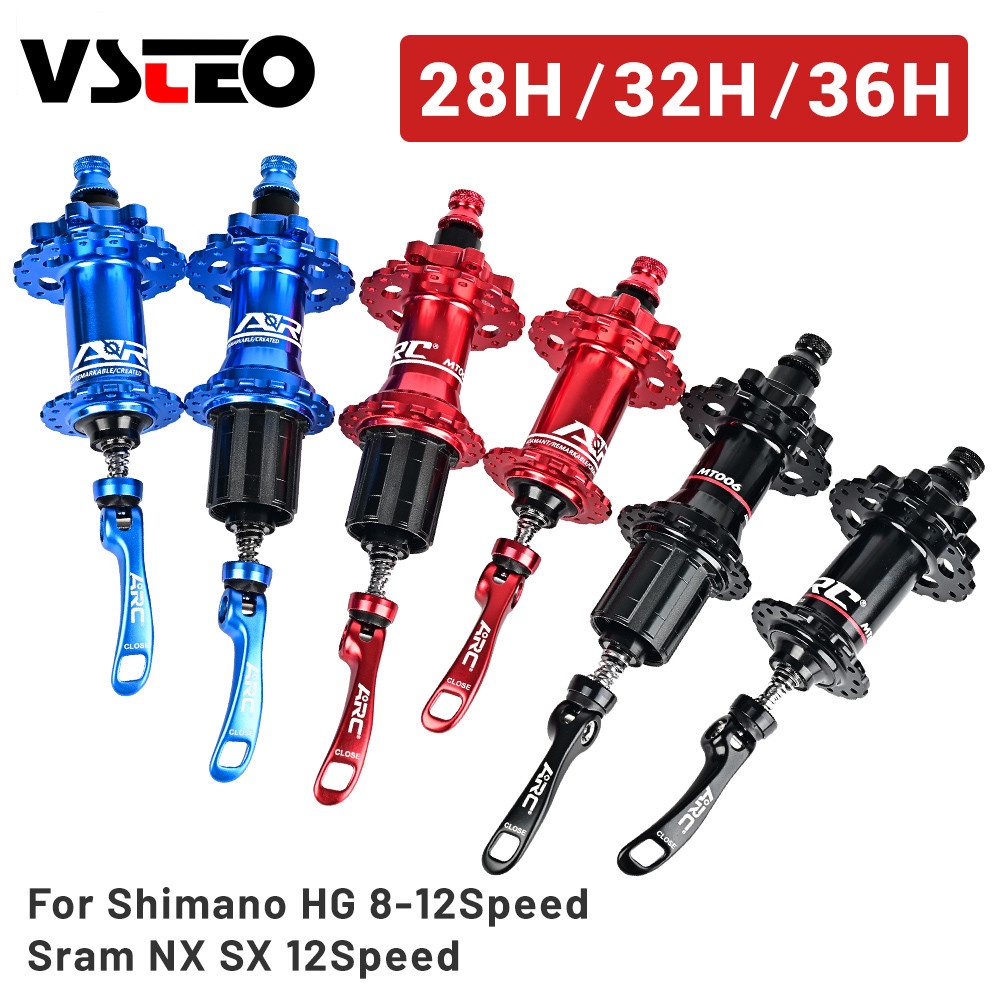 ARC MT006 Bike Hubs MTB Hubs 28 32 36 Holes Bike Hub NBK Bearing Hubs