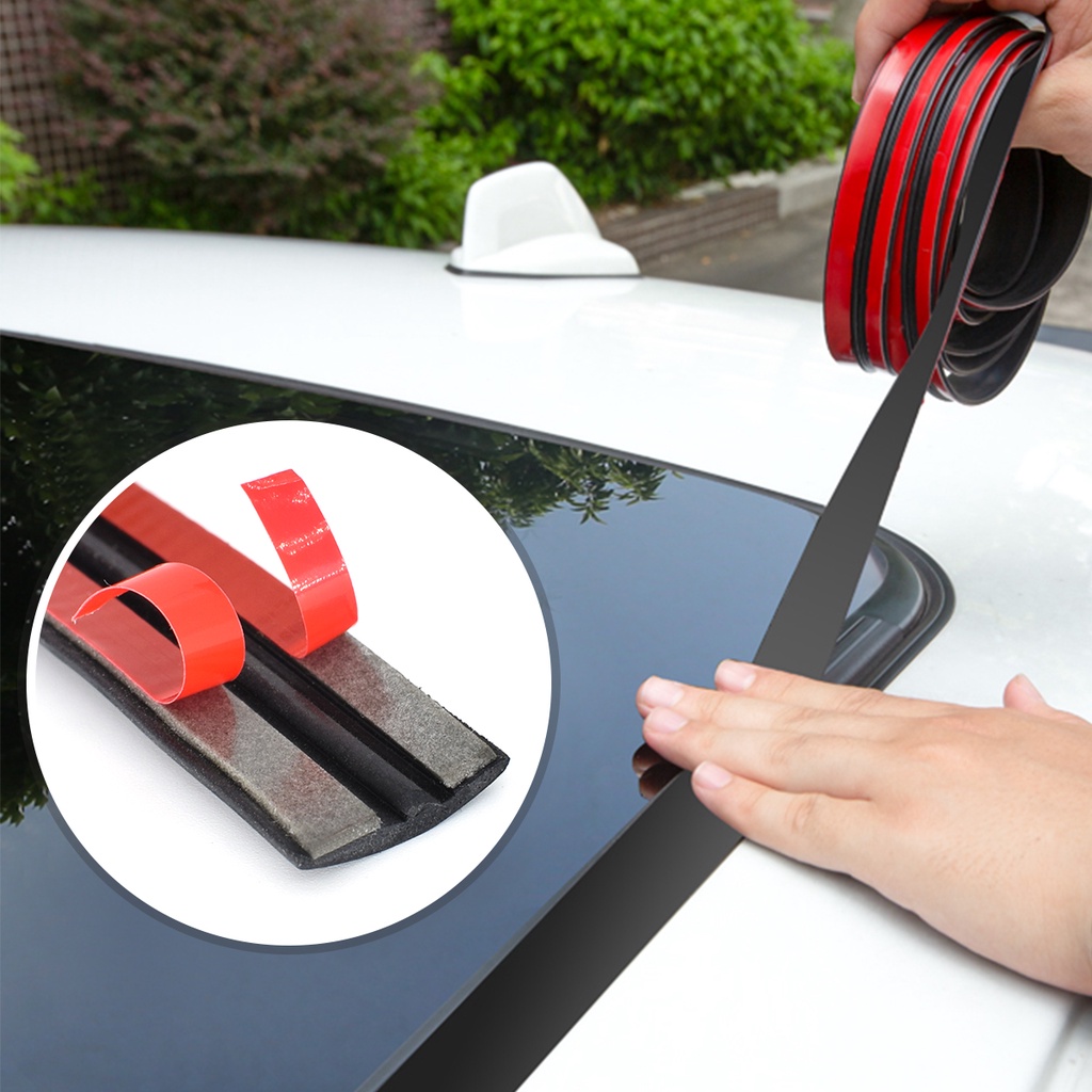 Rubber Car Sealing Strips Auto Roof Weatherstrip Protector Windshield