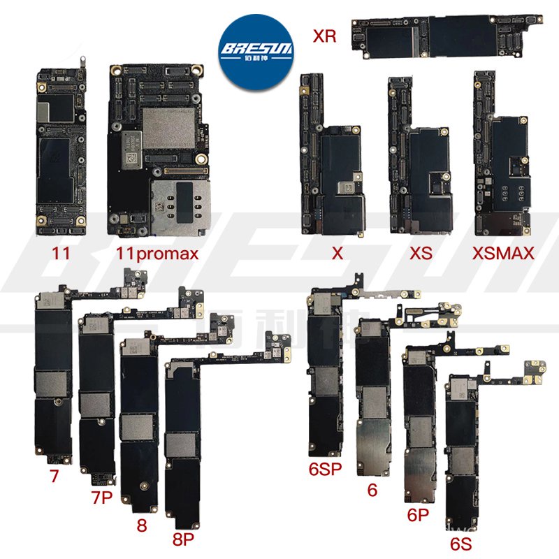 Complete Motherboard Broken iPhone 6G 6P 6S 6SP 7G 7P 8G 8P X XR XSMAX ...