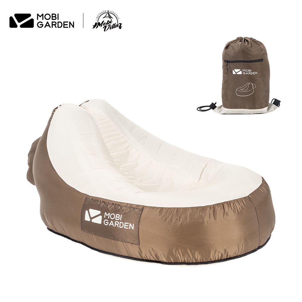 MOBI GARDEN Camping Ultra-light Air Lazy Inflatable Sofa Bed Portable ...
