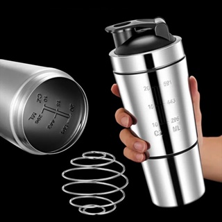 Blender Shaker Bottle With Stainless Whisk Ball, Bpa Free Plastic Protein  Shakes Leakproof For Powder Workout Gym Sport, Back To School Supplies -  Temu Philippines