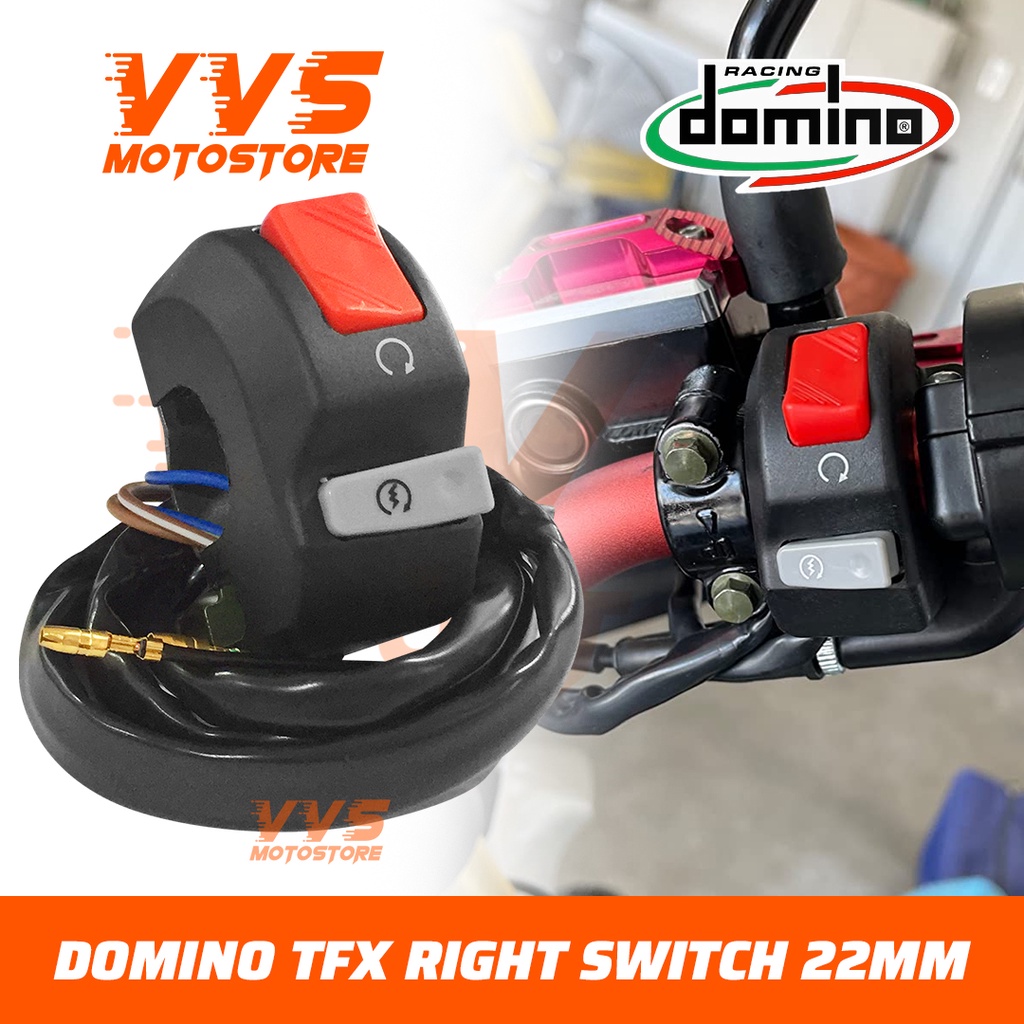 Domino Ignition Switch Kill Switch Push Botton On/Off Handlebar Right ...