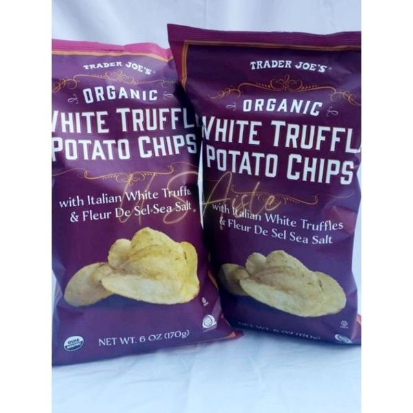 Trader Joe's White Truffle Potato Chips (170g) Shopee Philippines