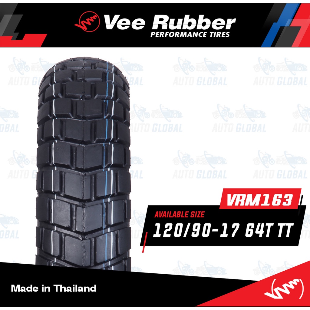 Vee Rubber VRM163 Tubeless or Tubetype Motorcycle Tires Dual Sports