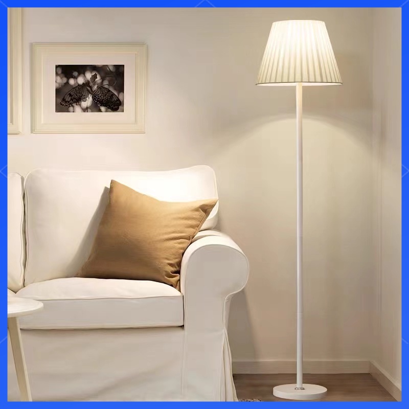 COD*Modern Nordic Style LED Floor Lamp Shade Stand For Living Room