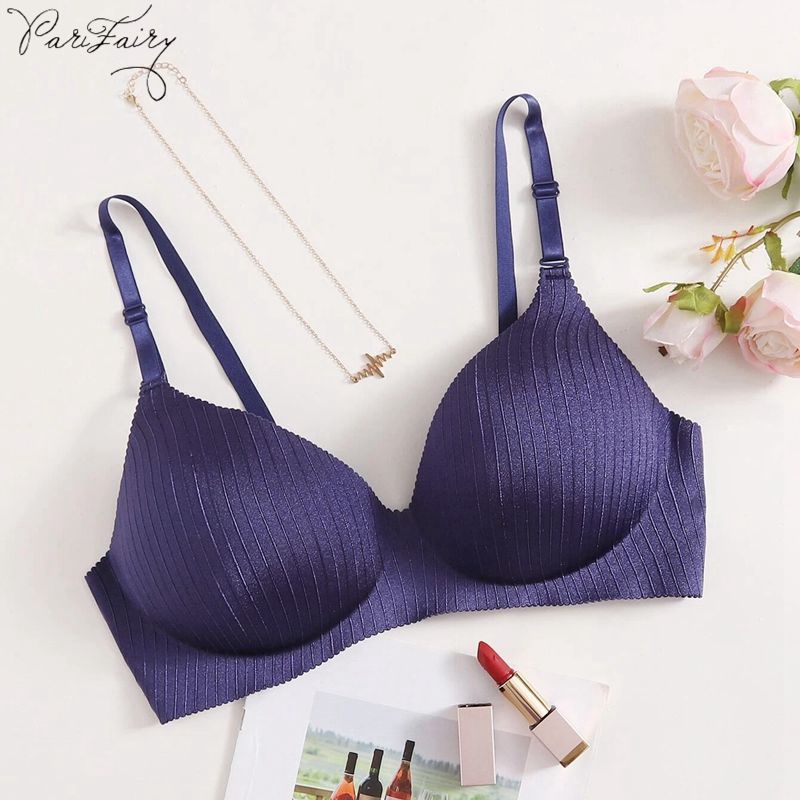 Parifairy 7 Colors Bras for Small Chest Girls Hand Shaped Foam Padded Brassieres Without