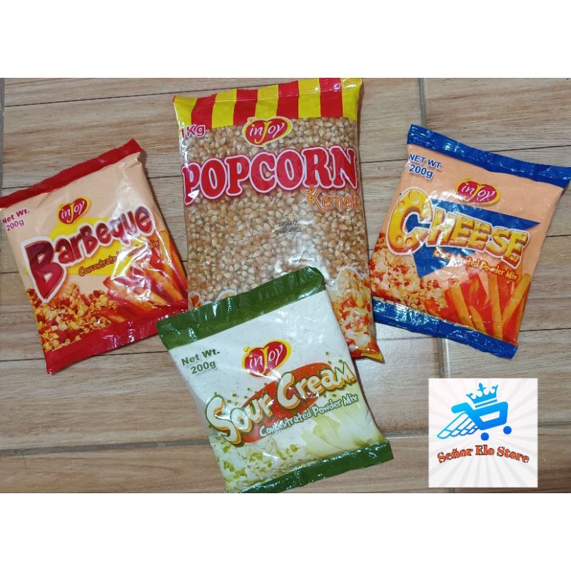 SALE! INJOY POPCORN NEGOSYO BUNDLE with Flavor Powders Shopee Philippines