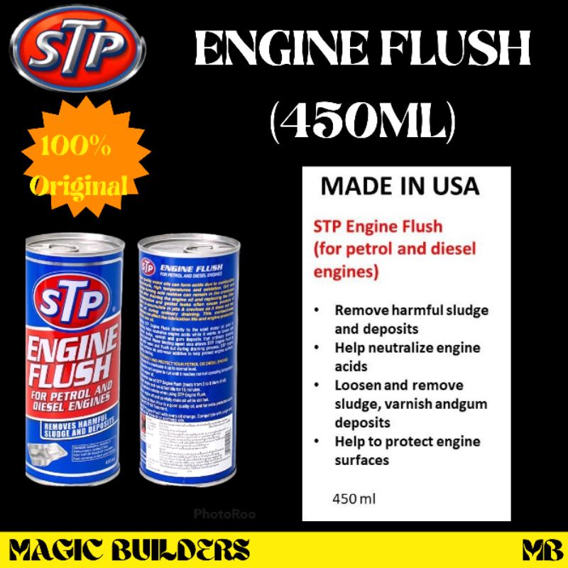 STP ENGINE FLUSH For Petroleum and Diesel Engines 450ml Shopee Philippines
