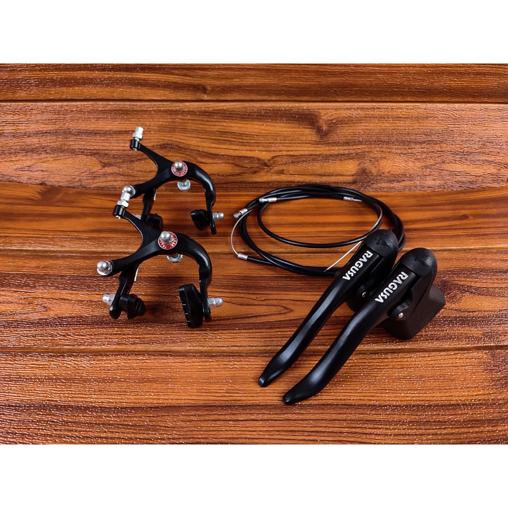 Ragusa C60 Bike Rim Brake Caliper SET Brake Lever Cable Road Bike BRAKE SET Shopee Philippines
