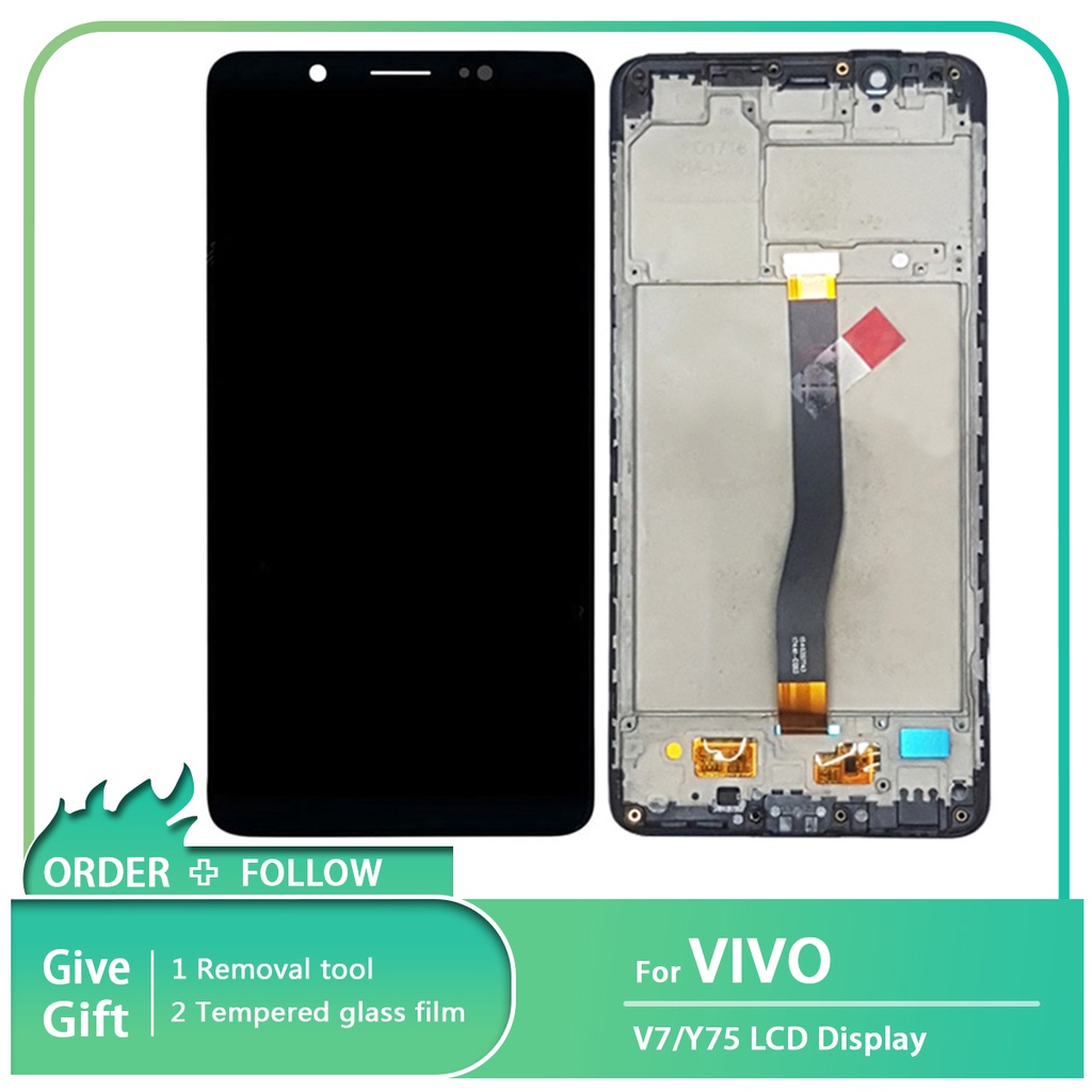 For Vivo V7 LCD Display Touch Screen Digitizer Replacement Parts For ...