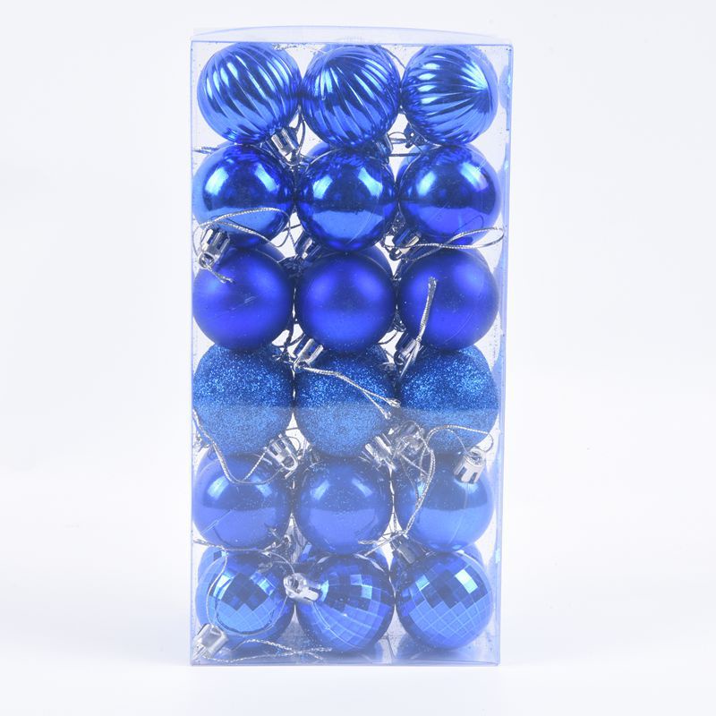 36pcs/set 40mm Christmas Xmas Tree Ball Bauble Hanging Ornaments New