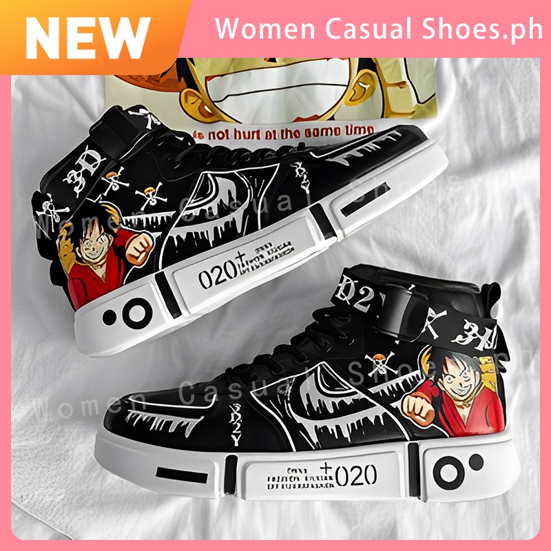 100% Original New Design Men Sepatu Sneakers Shoes Casual Anime One ...
