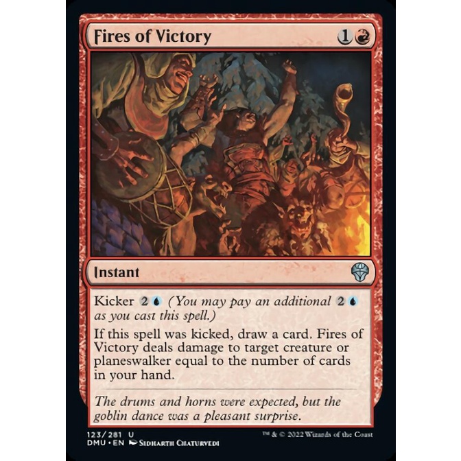 Fires of Victory | Magic: The Gathering | Shopee Philippines