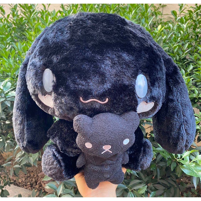 Black Cinnamorol Dog Plush Toys Stuffed Animal Soft Doll Kids Birthday sanrio plushie Gift
