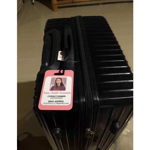 Personalized Aluminum Luggage Tags Shopee Philippines