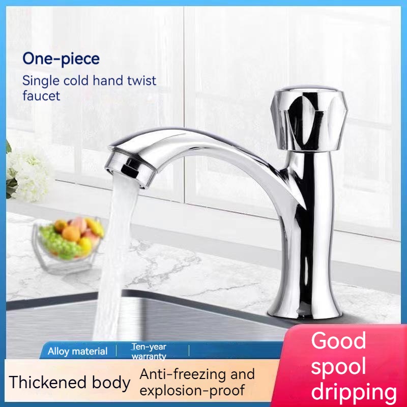 Sink faucet Bathroom Sink Basin Single Lever Cold Tap Basin Faucet