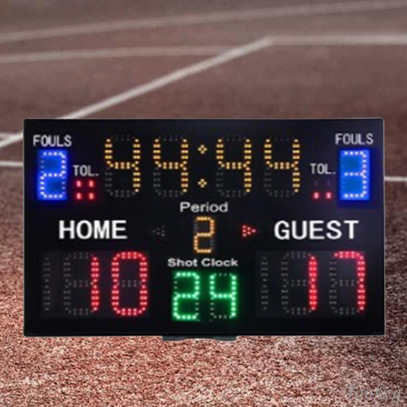 [Tookcg] Multifunctional Indoor Basketball Scoreboard Timer Wall