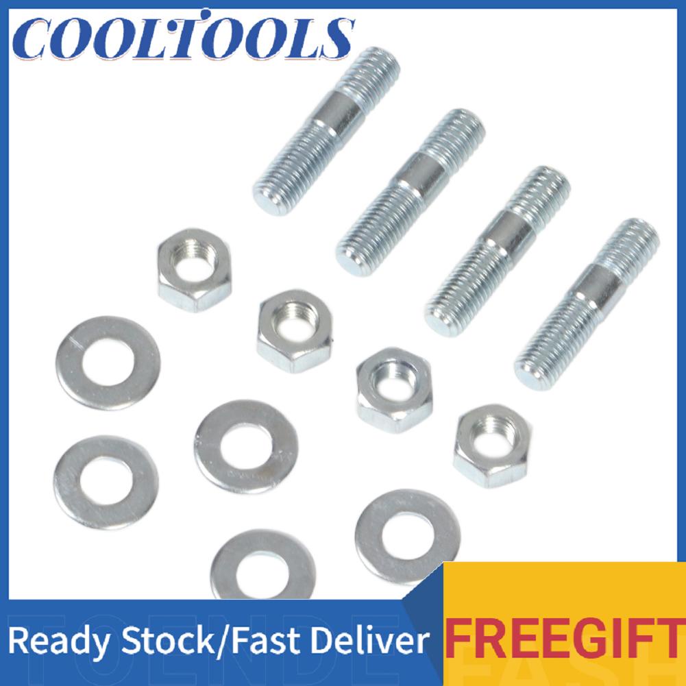 Cooltools Car Carburetor Studs Set 13/8in Long with Spacers Fit for