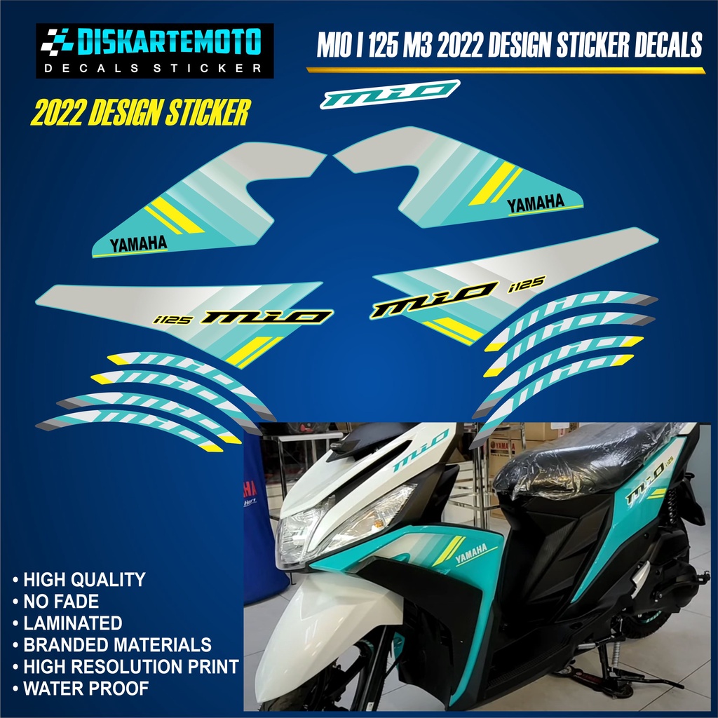 Shop mio i 125 decals for Sale on Shopee Philippines