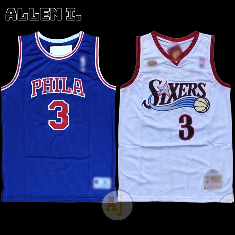 Basketball Jersey Air Cool Allen Iverson Retro Basketball Jersey Mens Streetwear Philadelphia