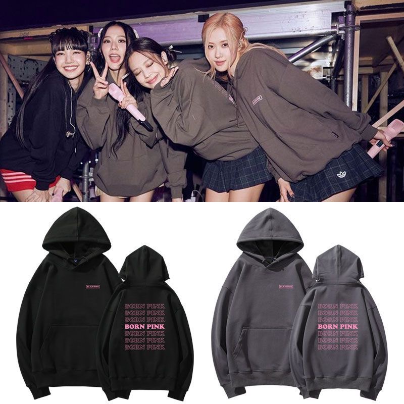K-POP+アジア BLACKPINK - blackpink jaket Blackpink Jackets - World Tour Born Pink Seoul Zip-Up Hoodie