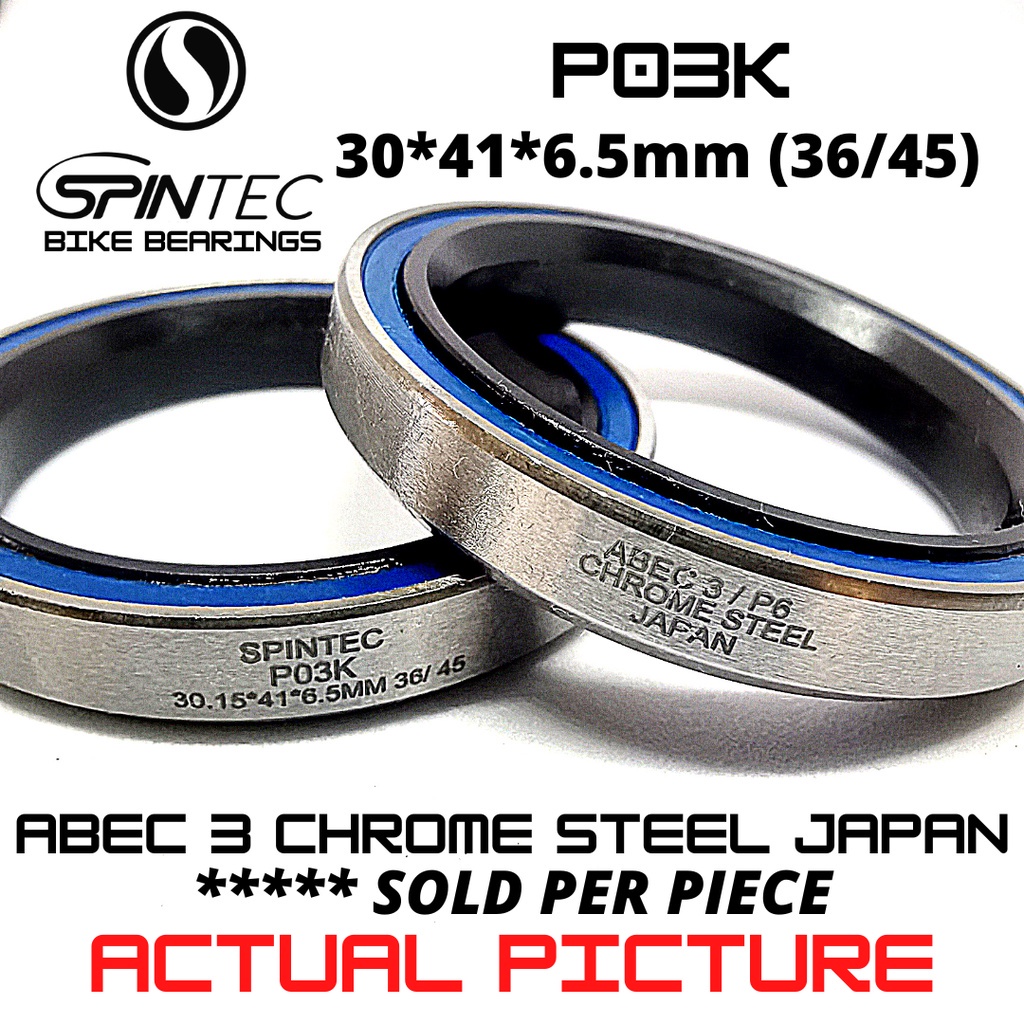 Spintec Mhp03k / Mr122 Japan Chrome Steel Rubber Sealed Bearings For