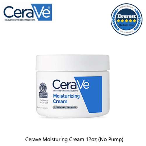 Cerave Moisturing Cream 12oz (No Pump) Shopee Philippines