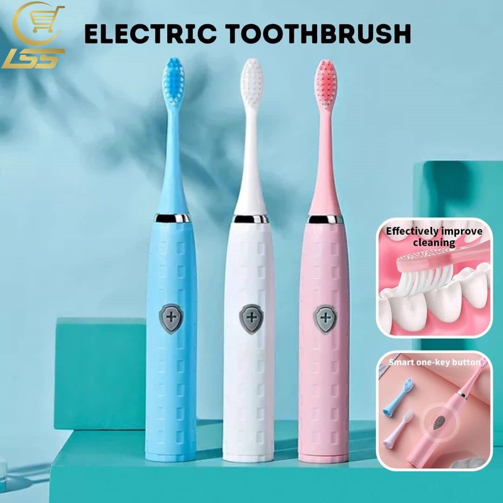Efeq Electric Toothbrush Vibrating Toothbrush Soft Bristle w