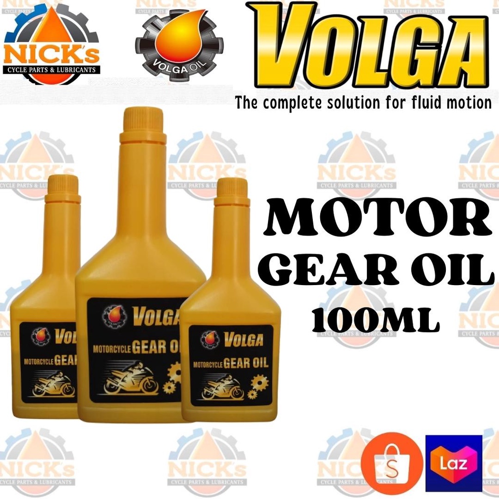 MOTORCYCLE GEAR OIL 100ML / VOLGA MOTORCYCLE GEAR OIL 100ML Shopee