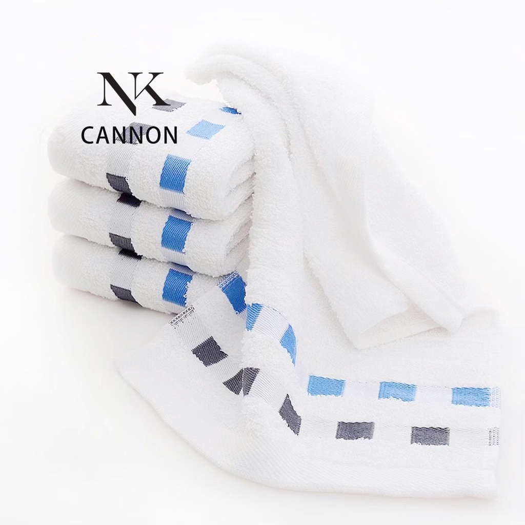 Nks 12pieces Hand Towel White Cannon 32g Face Towel Shopee Philippines 8985